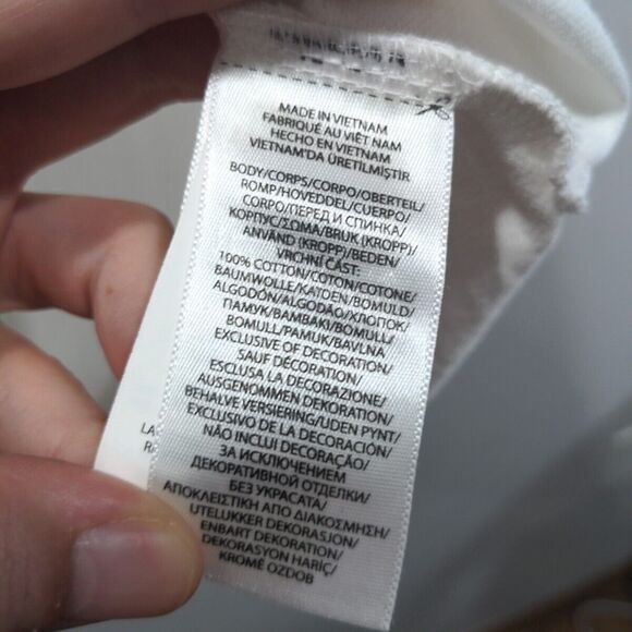 Polo Ralph Lauren Mens SS Polo Big Pony '3' Shirt Size XL Slim Fit White Cotton - Picture 7 of 10